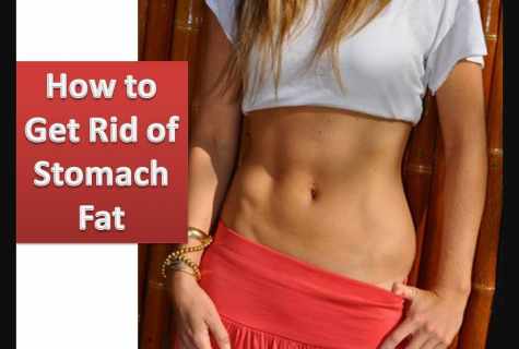 How to get rid of extensions on stomach