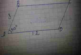 How to find an acute angle of a parallelogram